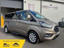 Silver Used 2022 Ford Tourneo Custom Titanium Van | £27,495 (Good price)