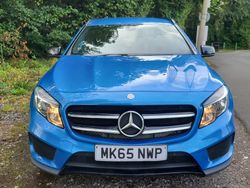 Blue Used 2015 Mercedes GLA220 AMG line SUV | £8,795 (Fair price)
