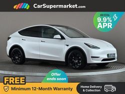White Used 2022 Tesla Model Y Long Range AWD SUV | £26,297 (Fair price)