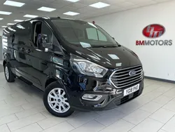 Black Used 2018 Ford Tourneo Custom Titanium | £17,495 (A bit pricey)