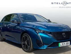 Blue New 2025 Peugeot e-308 GTi Hatchback | £28,455