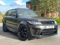Black Used 2019 Land Rover Range Rover Sport SVR SUV | £44,990 (Fair price)