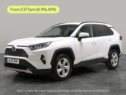 White Used 2021 Toyota RAV4 Hybrid Design SUV | £23,995 (Super price)