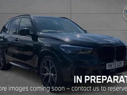Black Used 2022 BMW X5 M Sport SUV | £46,148 (Good price)
