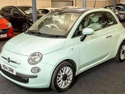 Green Used 2014 Fiat 500 Lounge Hatchback | £4,295 (Fair price)