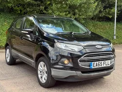 Black Used 2015 Ford Ecosport Zetec SUV | £4,999 (Expensive)