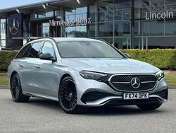 Metallic paint hightech silver Used 2025 Mercedes E300 Urban Estate | £53,999 (Super price)
