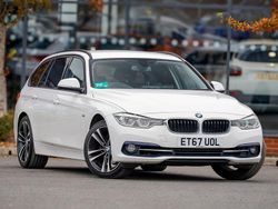White Used 2018 BMW 318 Sport Line Estate | £12,998 (Fair price)