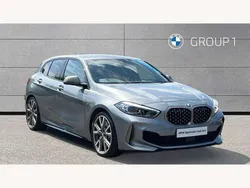 Skyscraper grey metallic Used 2023 BMW M135 Shadowline Hatchback | £27,250 (Good price)