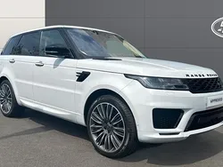 White Used 2020 Land Rover Range Rover Sport Autobiography Dynamic SUV | £34,986 (Fair price)
