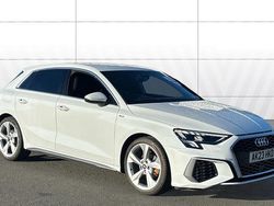 White Used 2023 Audi A3 S-Line Hatchback | £18,495 (Fair price)