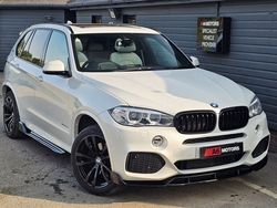White Used 2017 BMW X5 M Sport SUV | £22,989 (Expensive)