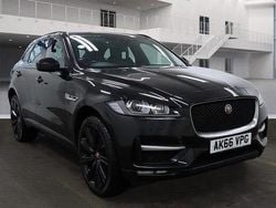 Black Used 2016 Jaguar F-Pace R-Sport SUV | £11,695 (Fair price)