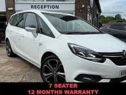 White Used 2017 Vauxhall Zafira SRi MPV | £11,200