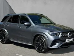 Selenite grey metallic Used 2024 Mercedes GLE450 AMG AMG line SUV | £68,500 (Expensive)
