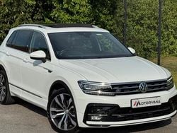 White Used 2019 VW Tiguan R-line SUV | £19,495 (Good price)