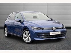 Anemone blue Used 2024 VW Golf VIII Match Hatchback | £21,550 (Fair price)