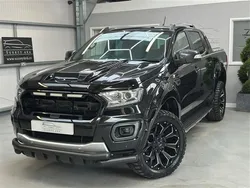 Black Used 2020 Ford Ranger Wildtrack Pickup | £23,990 (Expensive)