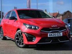 Red New 2025 Kia Ceed GT GT-Line Hatchback | £22,132 (Fair price)