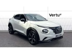 White Used 2023 Nissan Juke Tekna SUV | £19,899 (Fair price)
