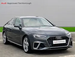 Grey Used 2021 Audi A4 S-Line Sedan | £21,560 (Fair price)
