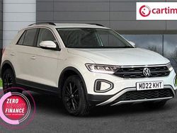 White Used 2022 VW T-Roc Life SUV | £20,500 (Good price)