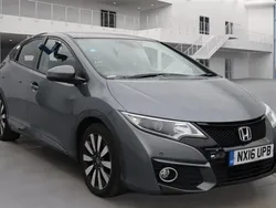Grey Used 2016 Honda Civic SR Hatchback | £7,500 (A bit pricey)