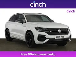 White Used 2021 VW Touareg Black Edition SUV | £37,999 (Fair price)
