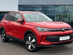 Persimmon red metallic Used 2025 VW Tiguan Match SUV | £35,655 (A bit pricey)