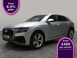 Silver Used 2018 Audi Q8 S-Line SUV | £32,748 (Super price)
