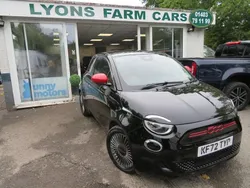Black Used 2022 Fiat 500e Red Hatchback | £11,995 (Good price)
