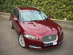 Red Used 2014 Jaguar XF Sportbrake Premium Luxury Estate | £12,745 (Expensive)