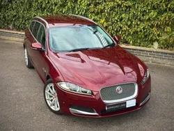 Red Used 2014 Jaguar XF Sportbrake Premium Luxury Estate | £12,745 (Expensive)