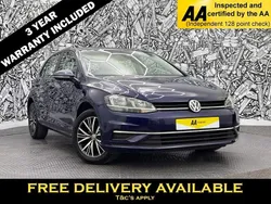 Blue Used 2019 VW Golf VII SE Hatchback | £12,995 (Good price)