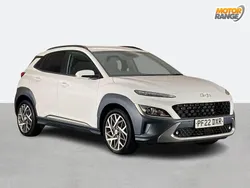 White Used 2022 Hyundai Kona Premium SUV | £17,495 (Fair price)