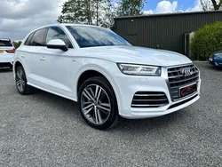 White Used 2017 Audi Q5 S-Line SUV | £16,990 (A bit pricey)