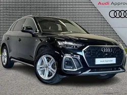 Black Used 2021 Audi Q5 S-Line SUV | £30,254 (Fair price)