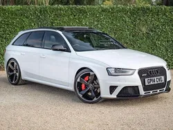 White Used 2014 Audi RS4 Design Estate | £23,500 (Fair price)