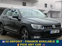 Black Used 2017 VW Tiguan SE SUV | £11,199 (Fair price)