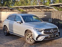 Hightech silver Used 2023 Mercedes GLC220 AMG line SUV | £40,998