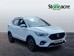 White Used 2022 MG ZS Exclusive Sedan | £16,995 (A bit pricey)