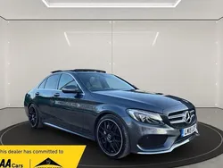 Grey Used 2015 Mercedes C300 AMG Line Premium Sedan | £11,495 (Fair price)