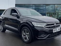 Black Used 2025 VW T-Roc R-line SUV | £28,691 (Fair price)
