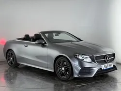 Grey Used 2018 Mercedes E300 AMG line Cabriolet | £19,850 (Good price)