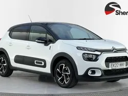 White Used 2022 Citroën C3 PureTech Hatchback | £14,590 (Fair price)