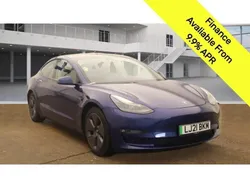 Blue Used 2021 Tesla Model 3 Performance Sedan | £16,995 (Super price)