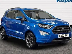 Blue Used 2022 Ford Ecosport ST-Line SUV | £13,400 (Fair price)