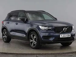Denim blue Used 2022 Volvo XC40 R-Design SUV | £25,495 (Fair price)