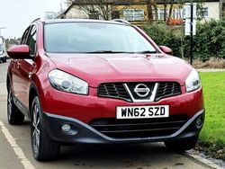 Red Used 2012 Nissan Qashqai N-TEC SUV | £4,495 (Fair price)
