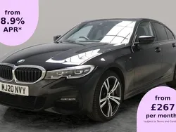 Black Used 2020 BMW 330e M Sport Sedan | £18,096 (Fair price)
